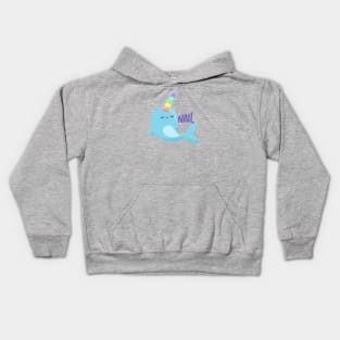 NAH-whal Kids Hoodie